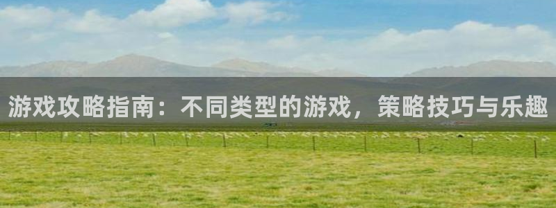 多彩娱乐开户测速：游戏攻略指南：不同类型的游戏，策略技巧与乐
